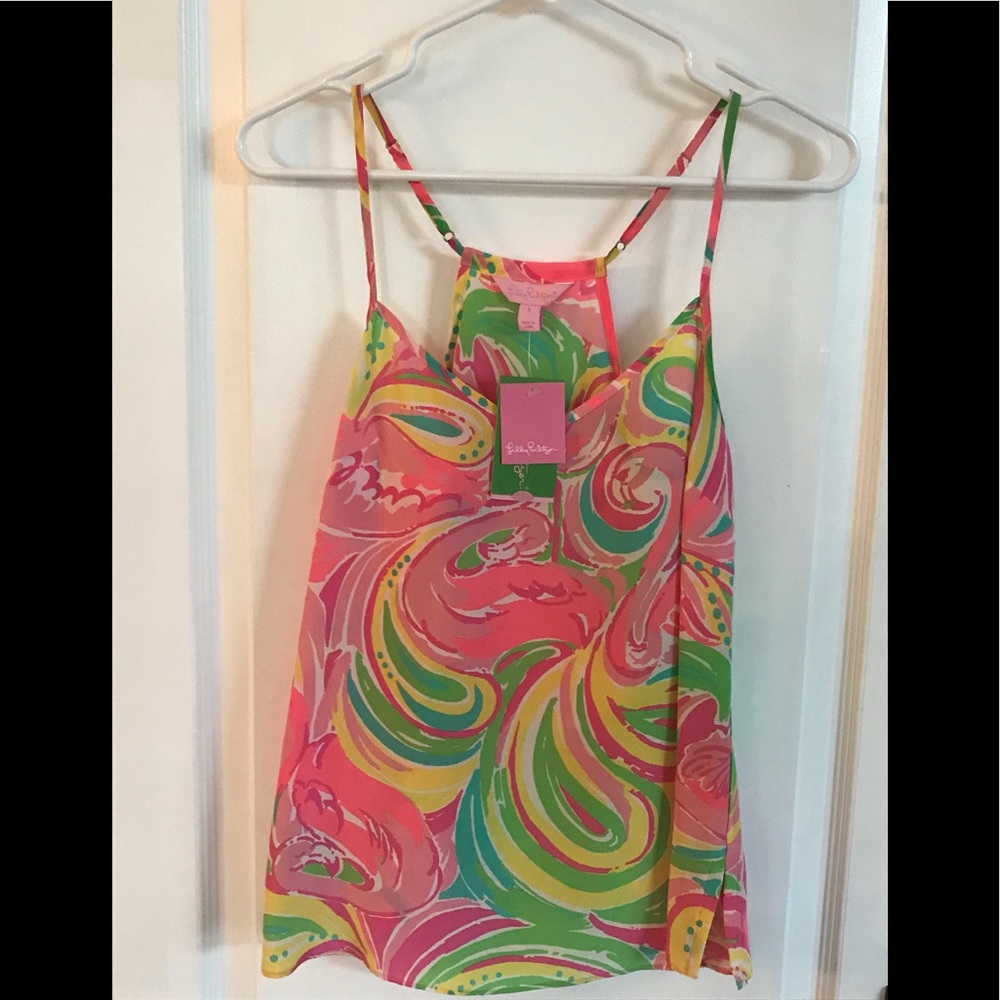 Lilly Pulitzer Silk Tank Top